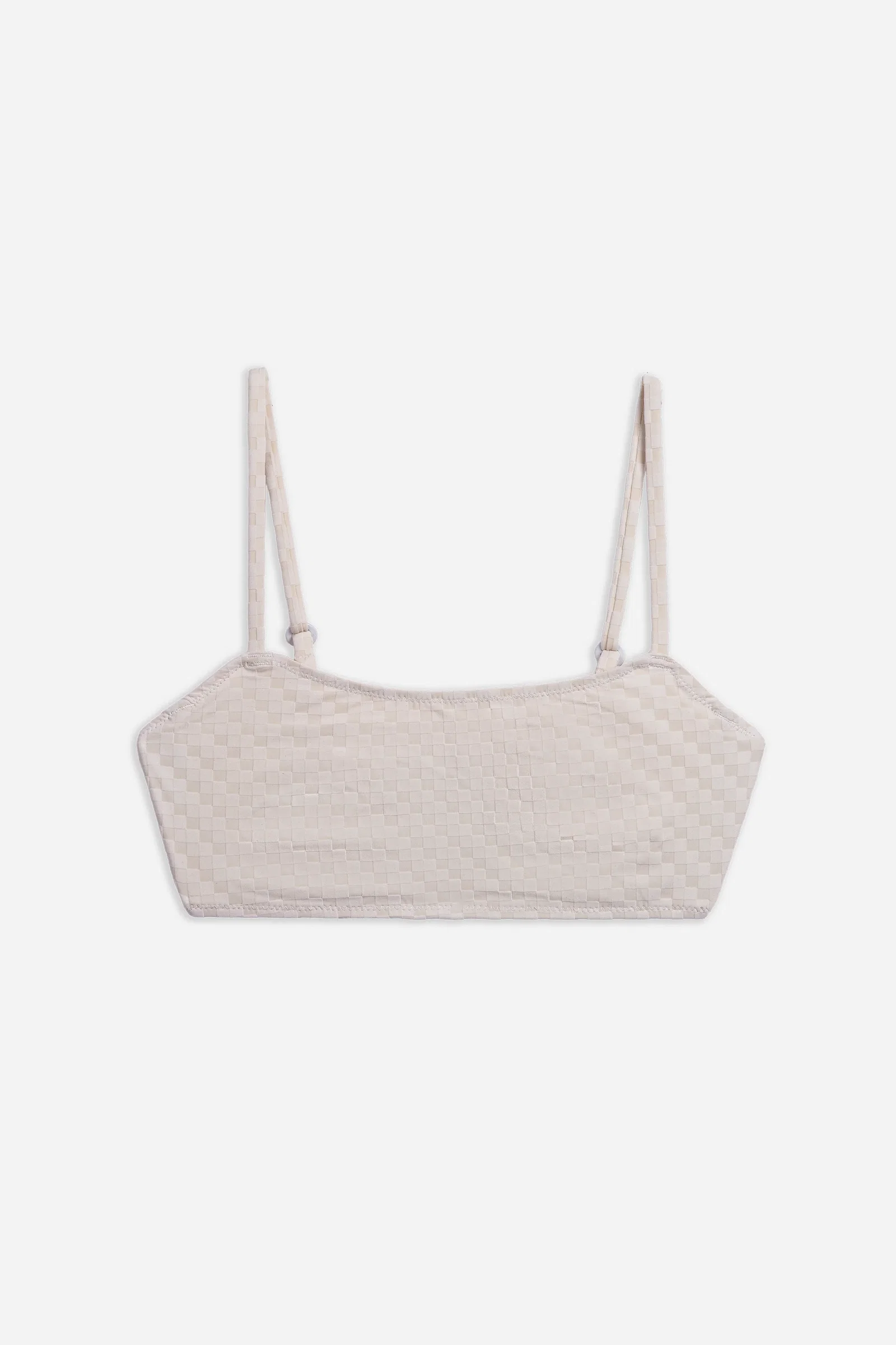 Image of Mosaic Hidden U/W Bikini Top | Cream