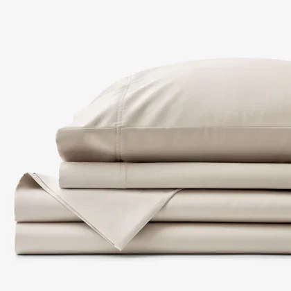 Image of Premium Smooth Supima® Cotton Wrinkle-Free Sateen Bed Sheet Set
