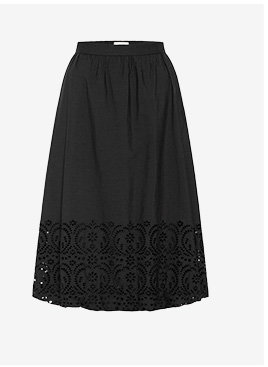 The Loti Bubble Eyelet Skirt
