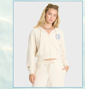 Palm 73 Zip-Up Hoodie