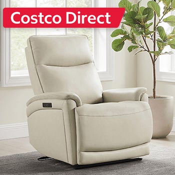 Sanders Leather Power Recliner with Power Headrest