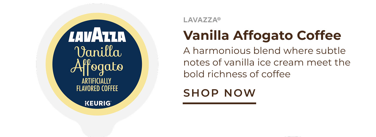Lavazza® Vanilla Affogato Coffee