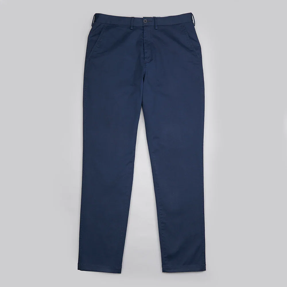 Image of Regular Fit Chinos - Navy