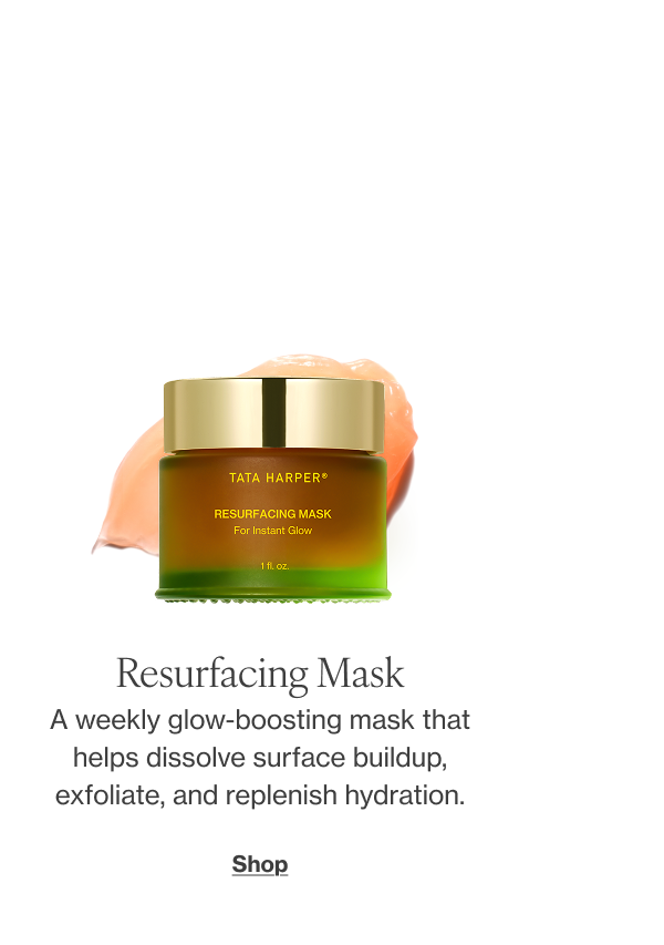 A weekly glow-boosting mask that helps dissolve surface buildup, exfoliate, and replenish hydration.  
