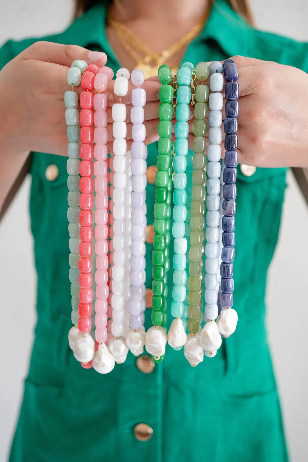 Image of The Penny Beaded Necklace