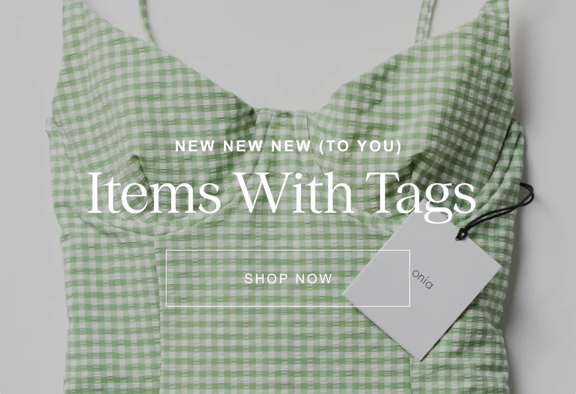 New new new (to you) | Thrift with tags | Shop items with tags