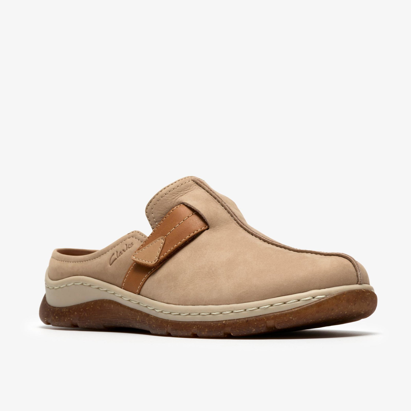 Shop Orlene Clog Taupe Nubuck