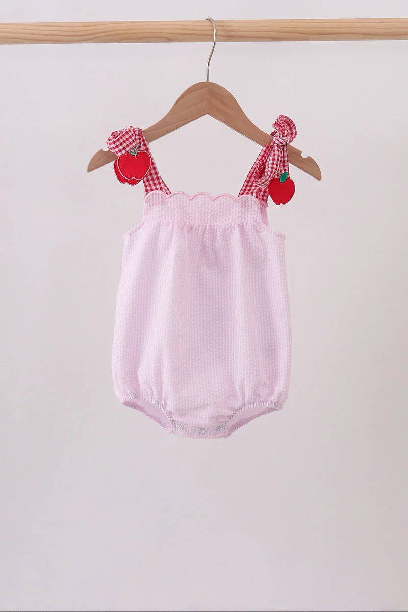 Image of Pink Apple Gingham Bubble