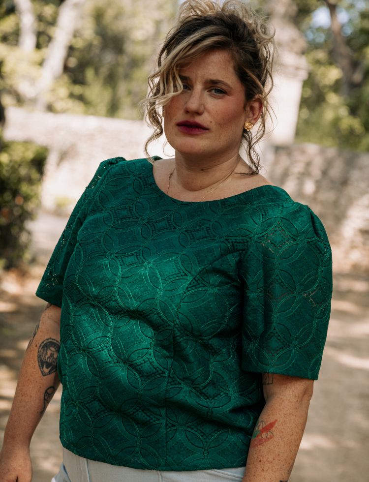 Maison Fauve Sewing Pattern Cicadella Blouse