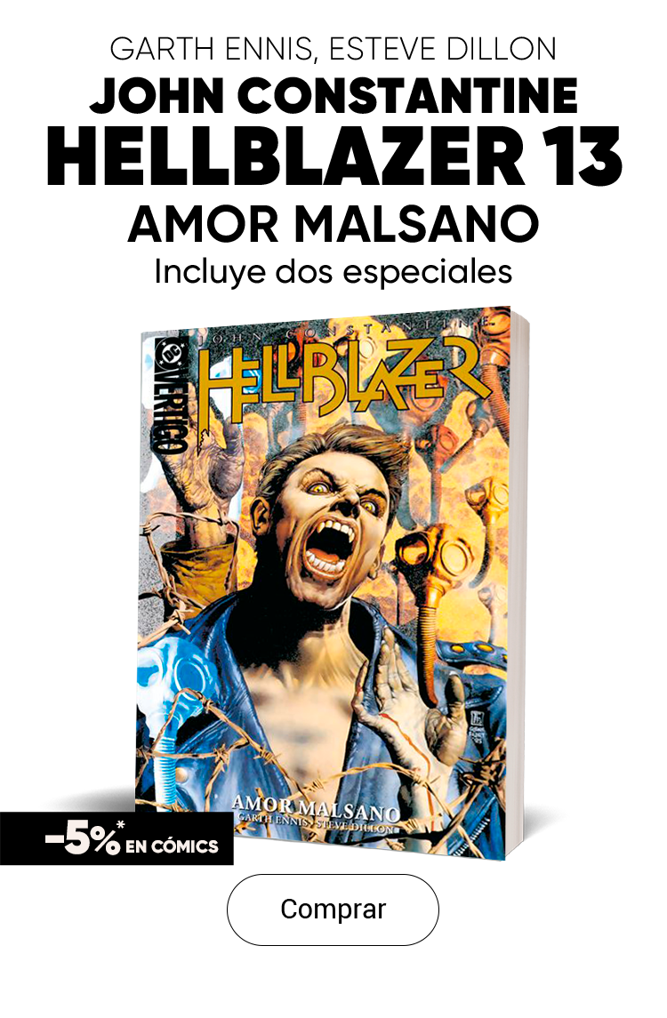 JOHN CONSTANTINE HELLBLAZER 13. AMOR MALSANO