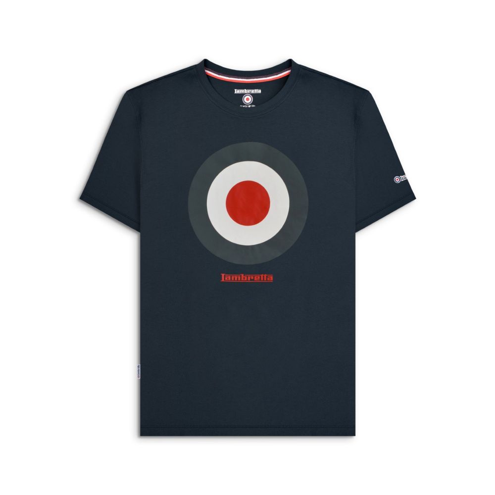 Image of Lambretta Navy Target T-Shirt