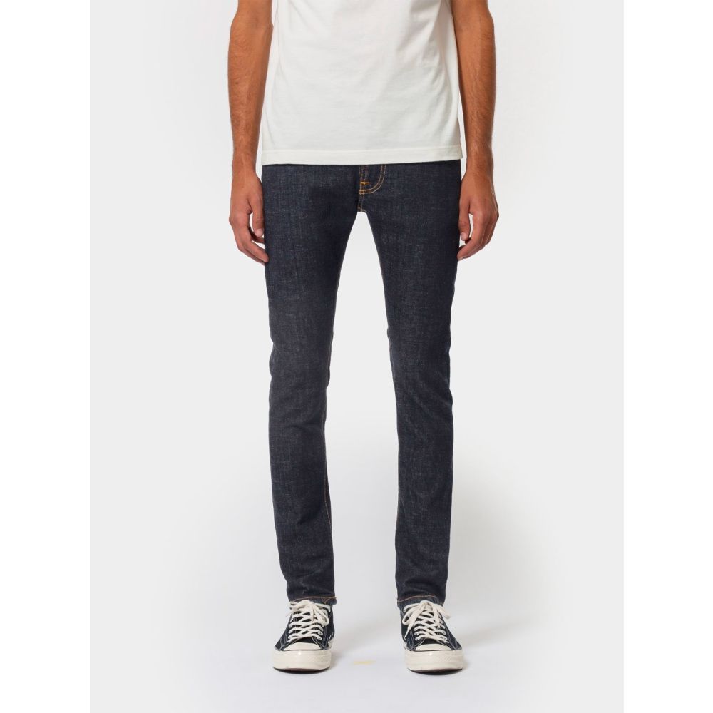 Image of Nudie Jeans Blue Tight Terry Jean