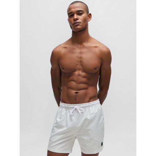 Image of BOSS Open White Vibe Swim Short