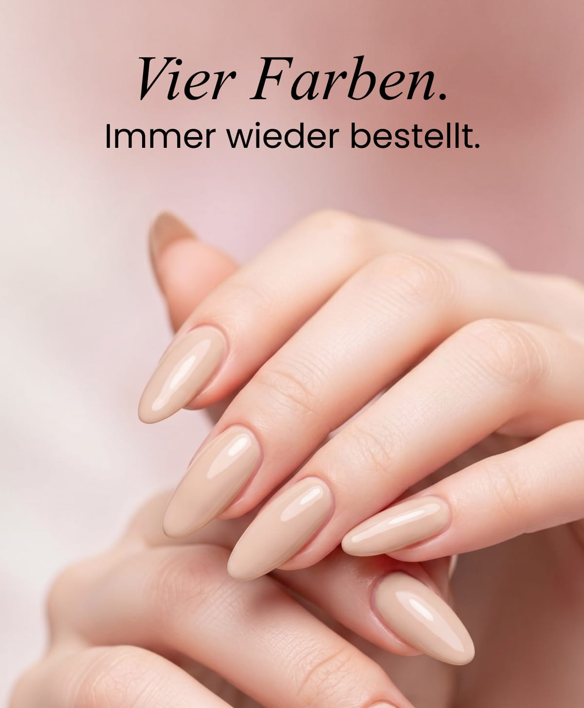 Vier Farben. Immer wieder bestellt.