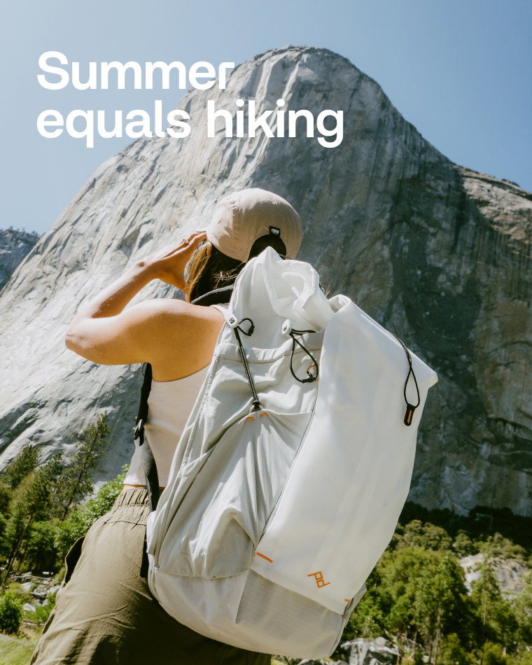 Summer equals hiking