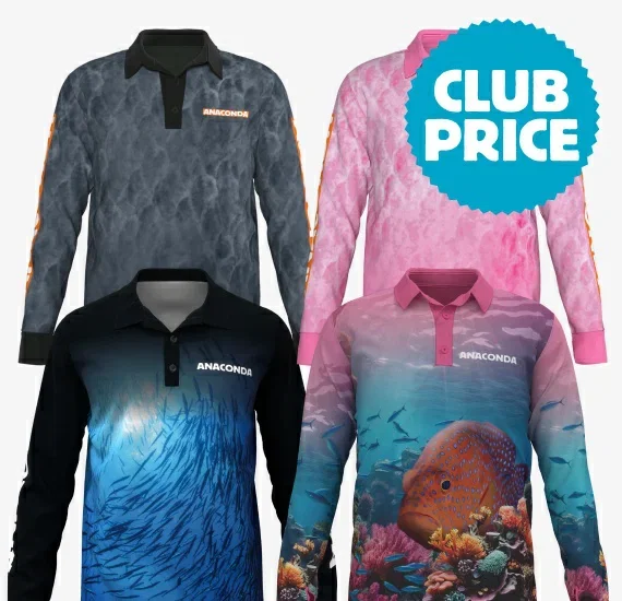 Anaconda Polo Fishing Shirts