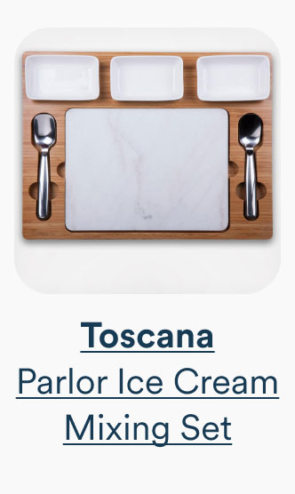 Toscana Parlor Ice Cream Mixing Set