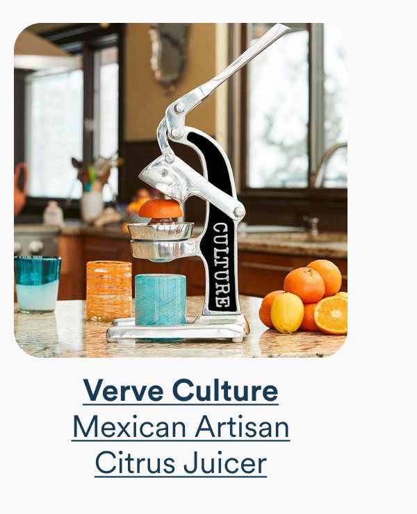 Verve Culture Mexican Artisan Citrus Juicer