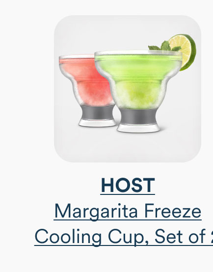 HOST Margarita Freeze Cooling Cup, Set of 2