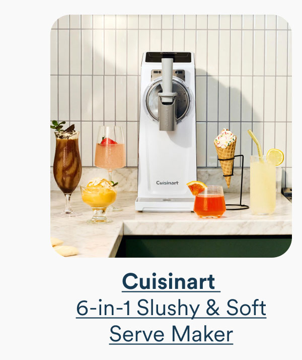 Cuisinart 6-in-1 Slushy & Soft Serve Maker