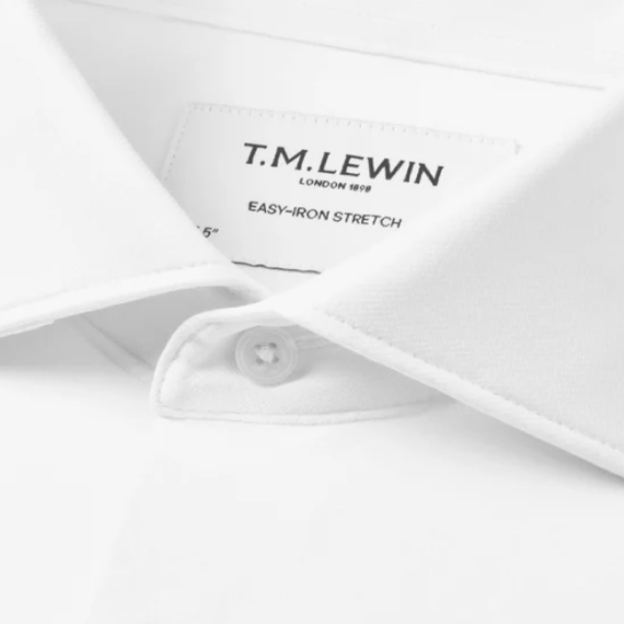 White Super Fitted Shirt