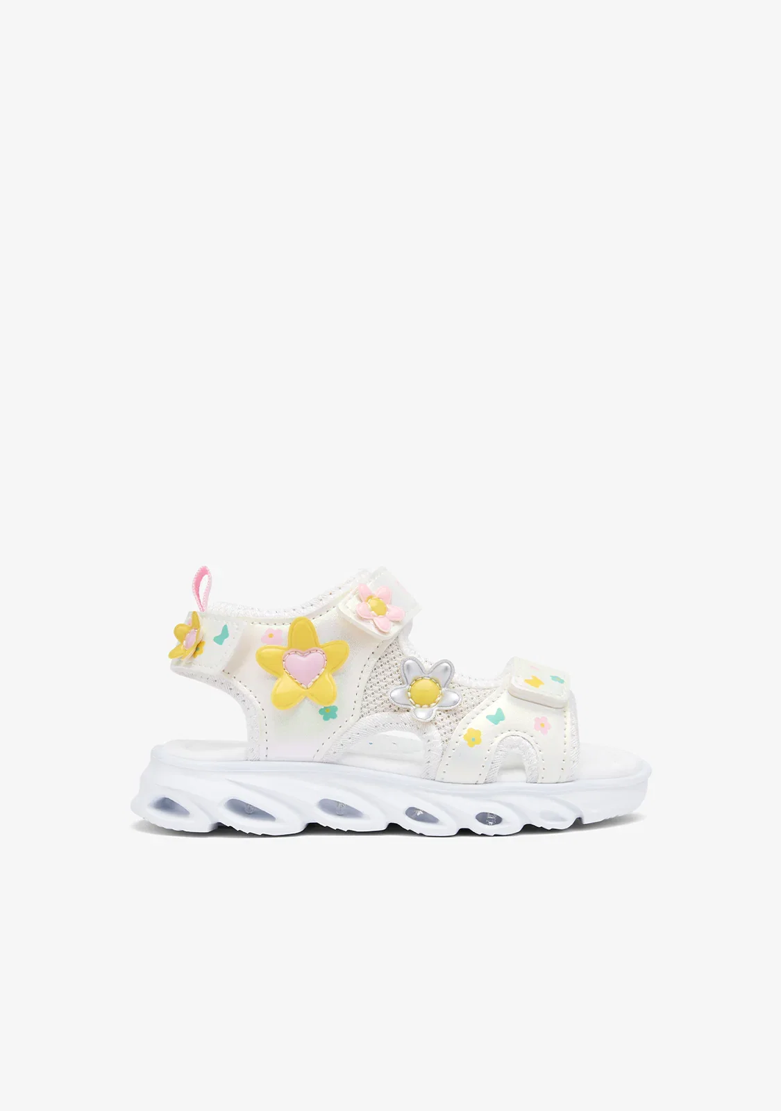 Image of Multi Flowers Light Sandals