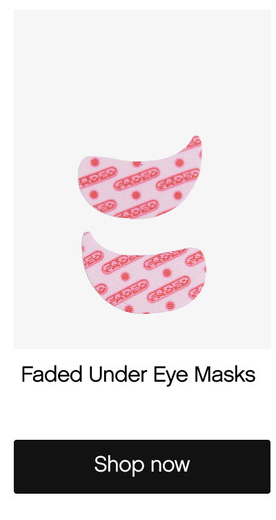 Faded Eye Masks