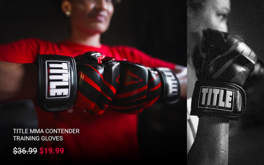 SHOP  TITLE MMA CONTENDER TRAINING GLOVES