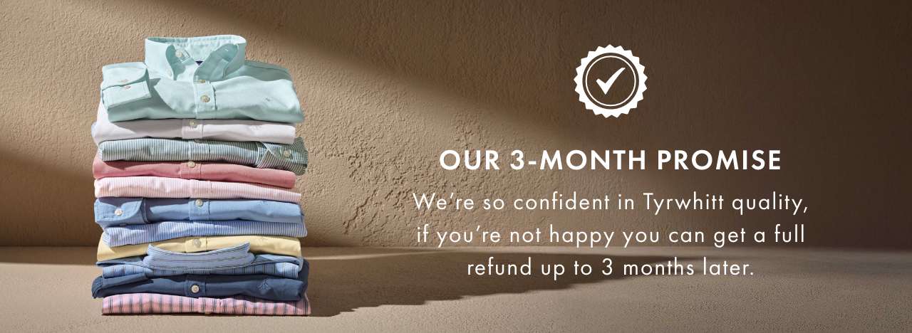 Our 3-month promise