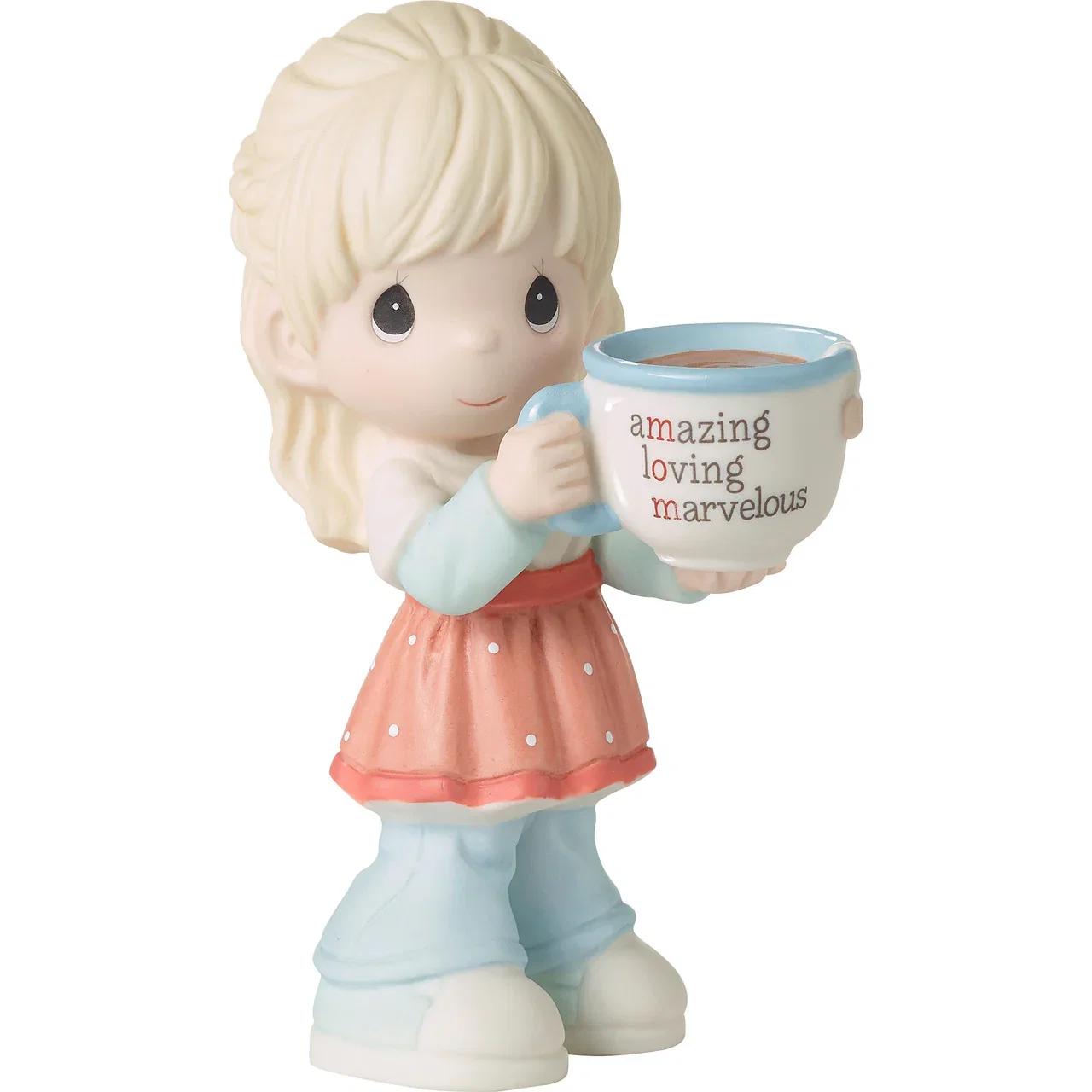 Image of Mom, You’re Amazing Blonde Girl Figurine