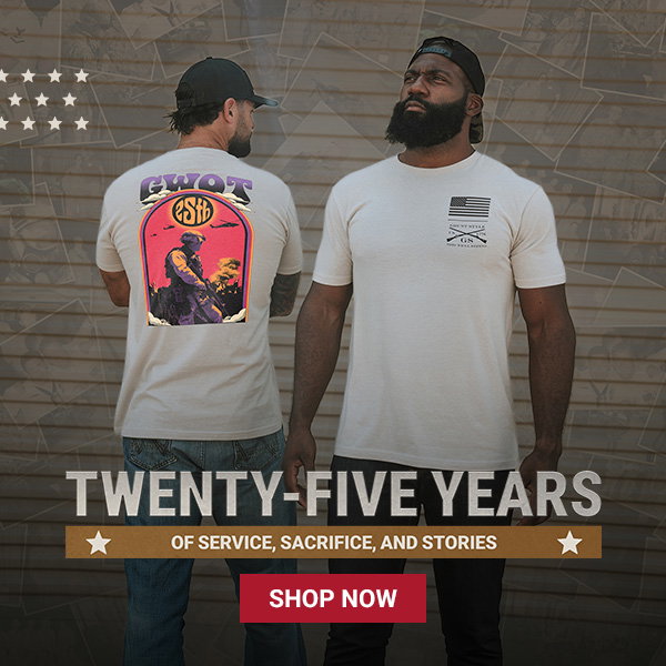 SHOP GWOT 25TH TEE