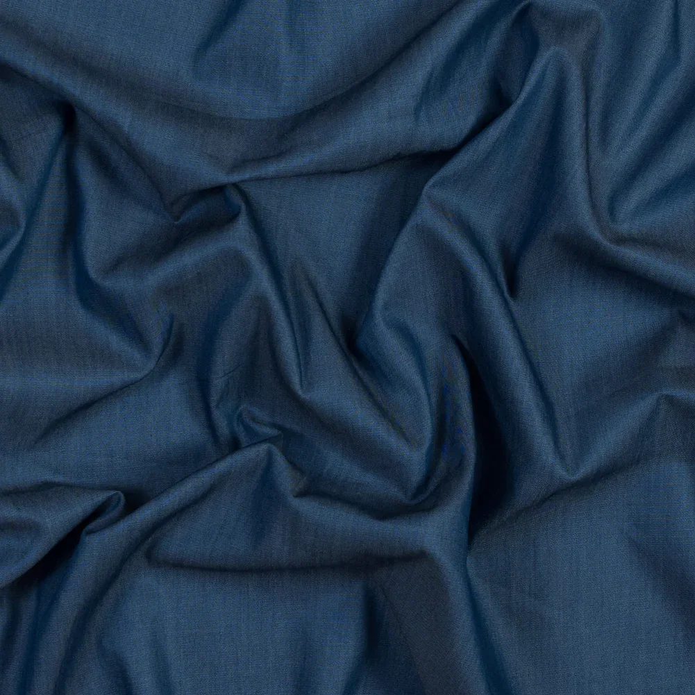 Image of Medium Blue 6oz Hemp Denim