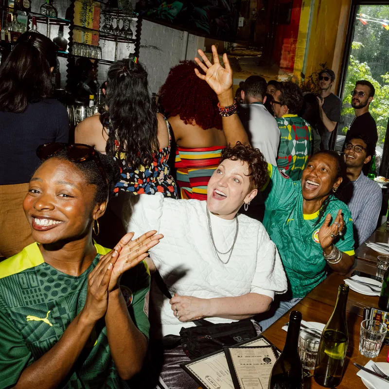 At Café Rue Dix, a Senegalese-French Restaurant in Brooklyn, the World Cup Is About More Than Football