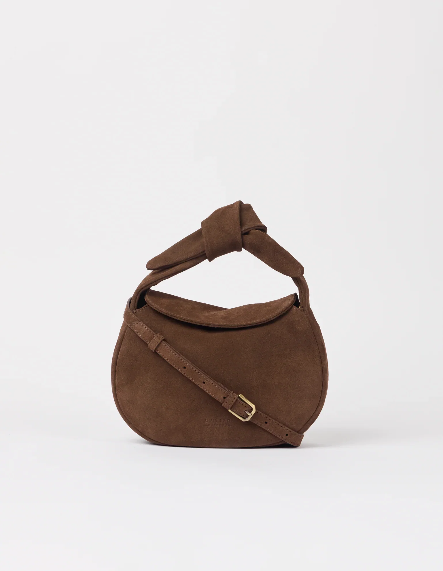 Image of Coco Croissant - Chocolate Suède with Classic Leather
