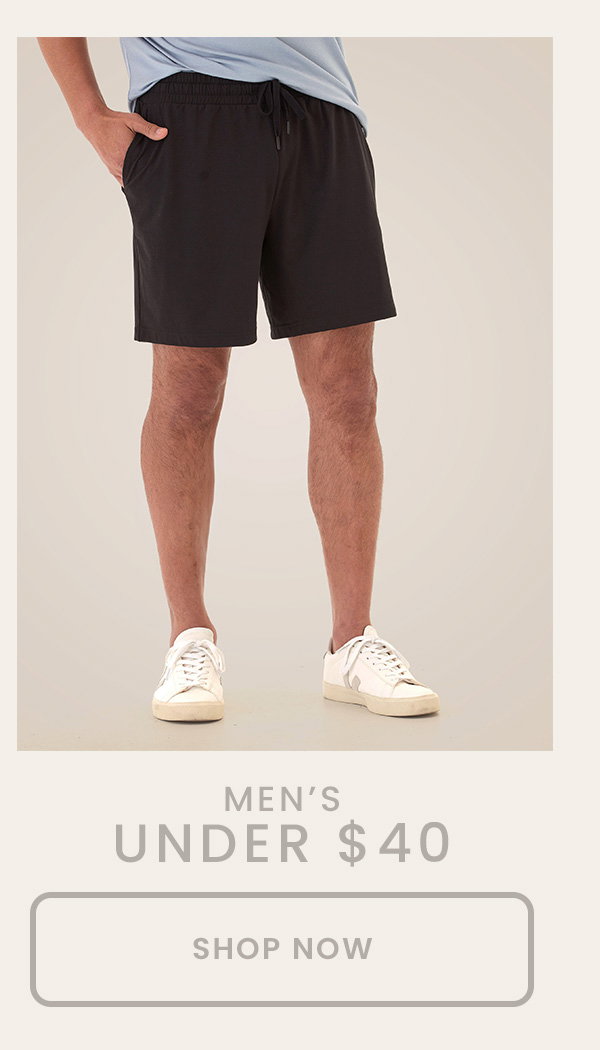 Shop Men's Under $40