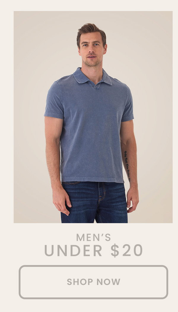 Shop Men's Under $20