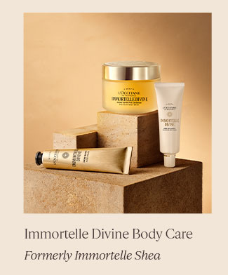IMMORTELLE DIVINE BODY CARE | FORMERLY IMMORTELLE SHEA | SHOP NOW