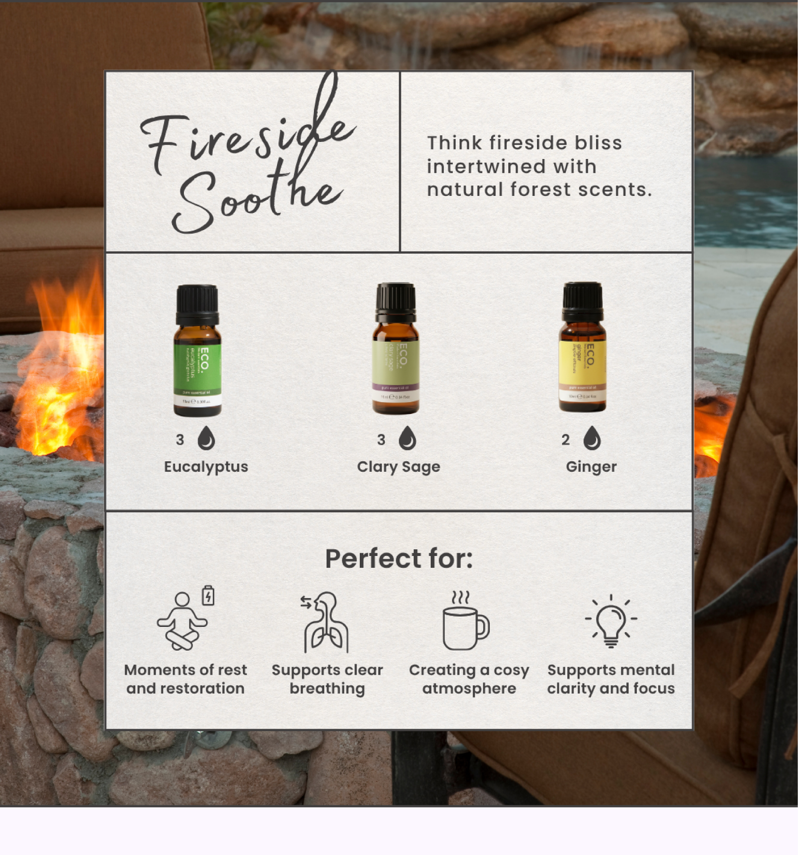 fireside soothe