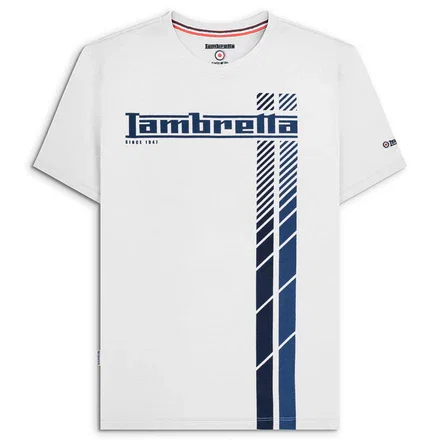 Fade Racing Stripe Tee