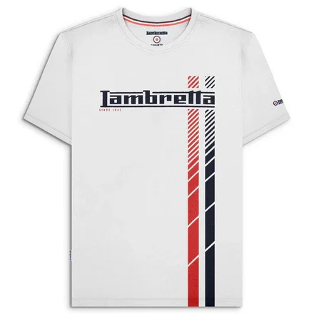 Fade Racing Stripe Tee