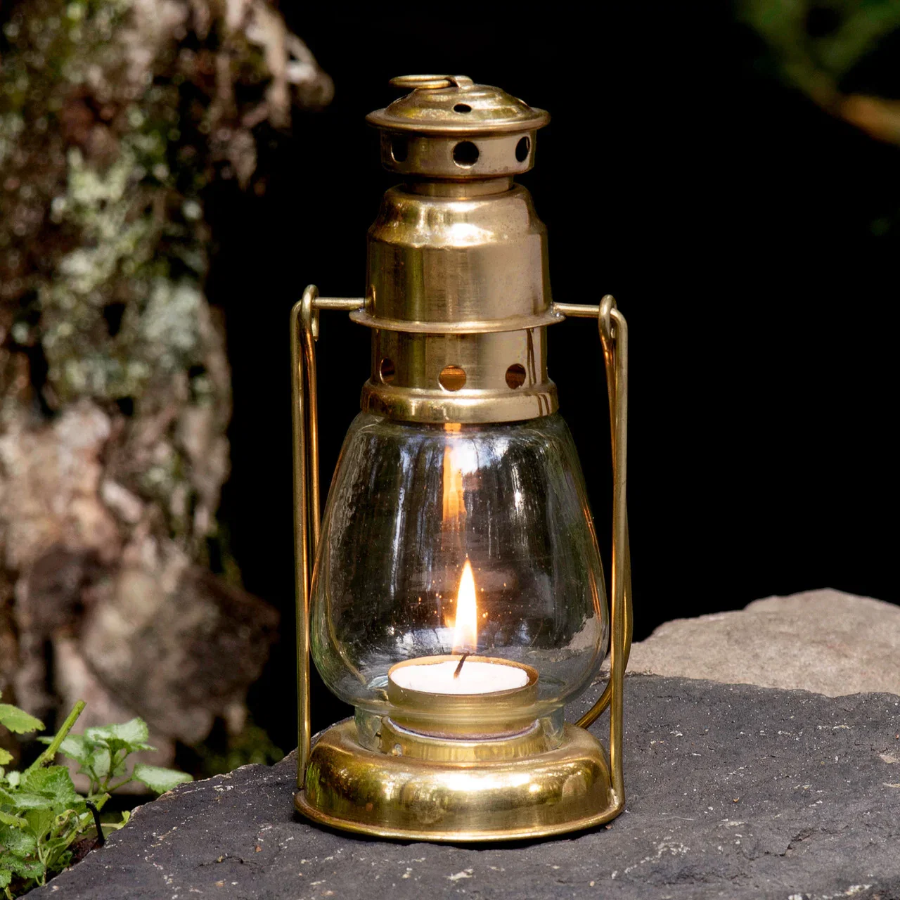 Image of Mini “Miner’s Lamp” Candle Holder
