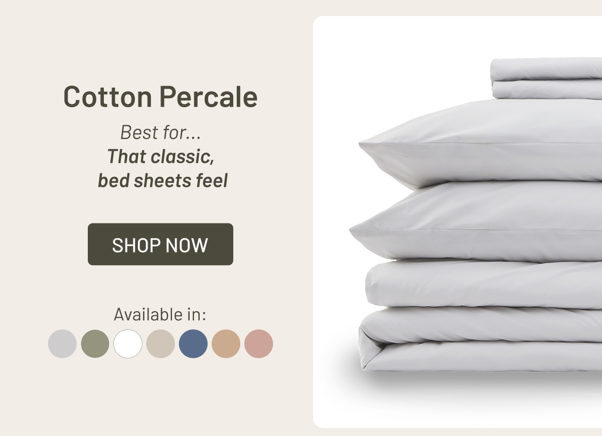 Cotton percale