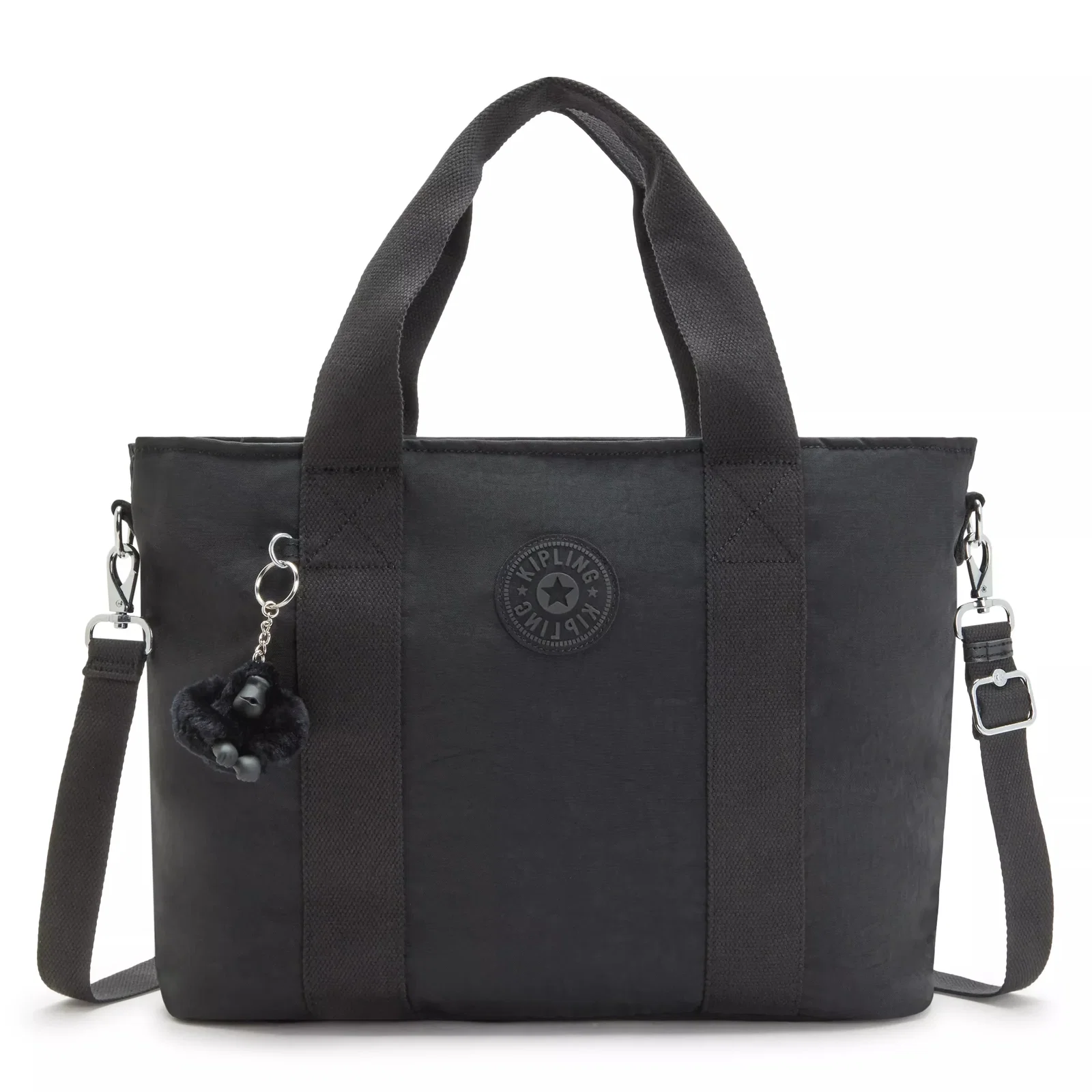 Minta Large Shoulder Bag-Black Noir