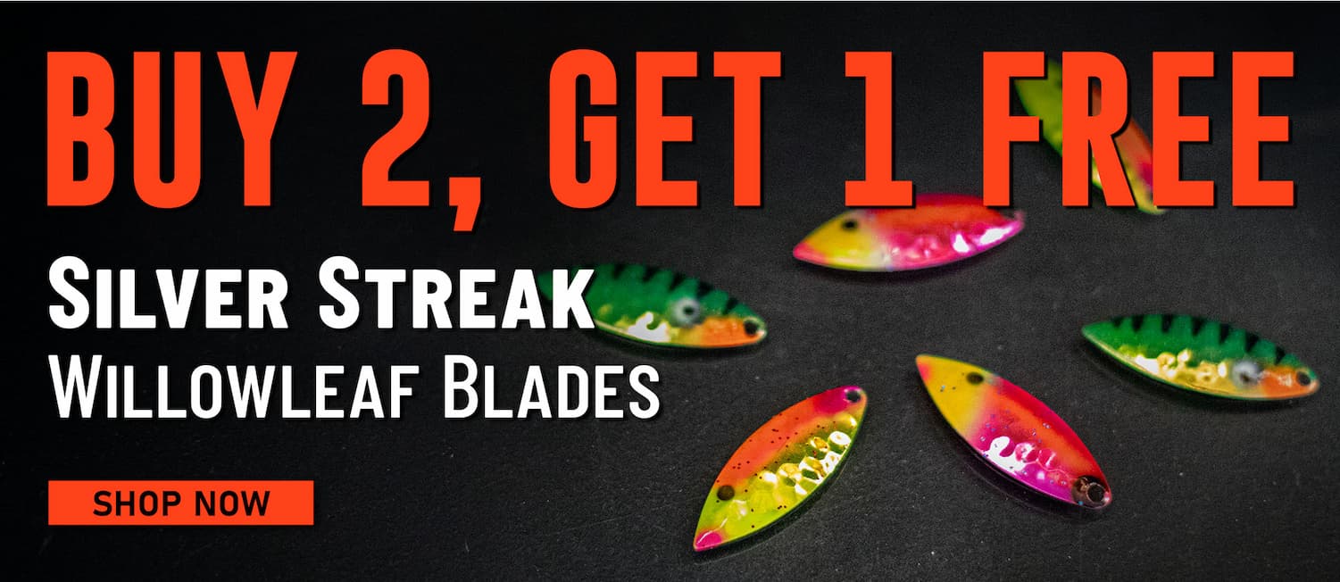 Buy 2, Get 1 Free Silver Streak Willowleaf Blades Shop Now