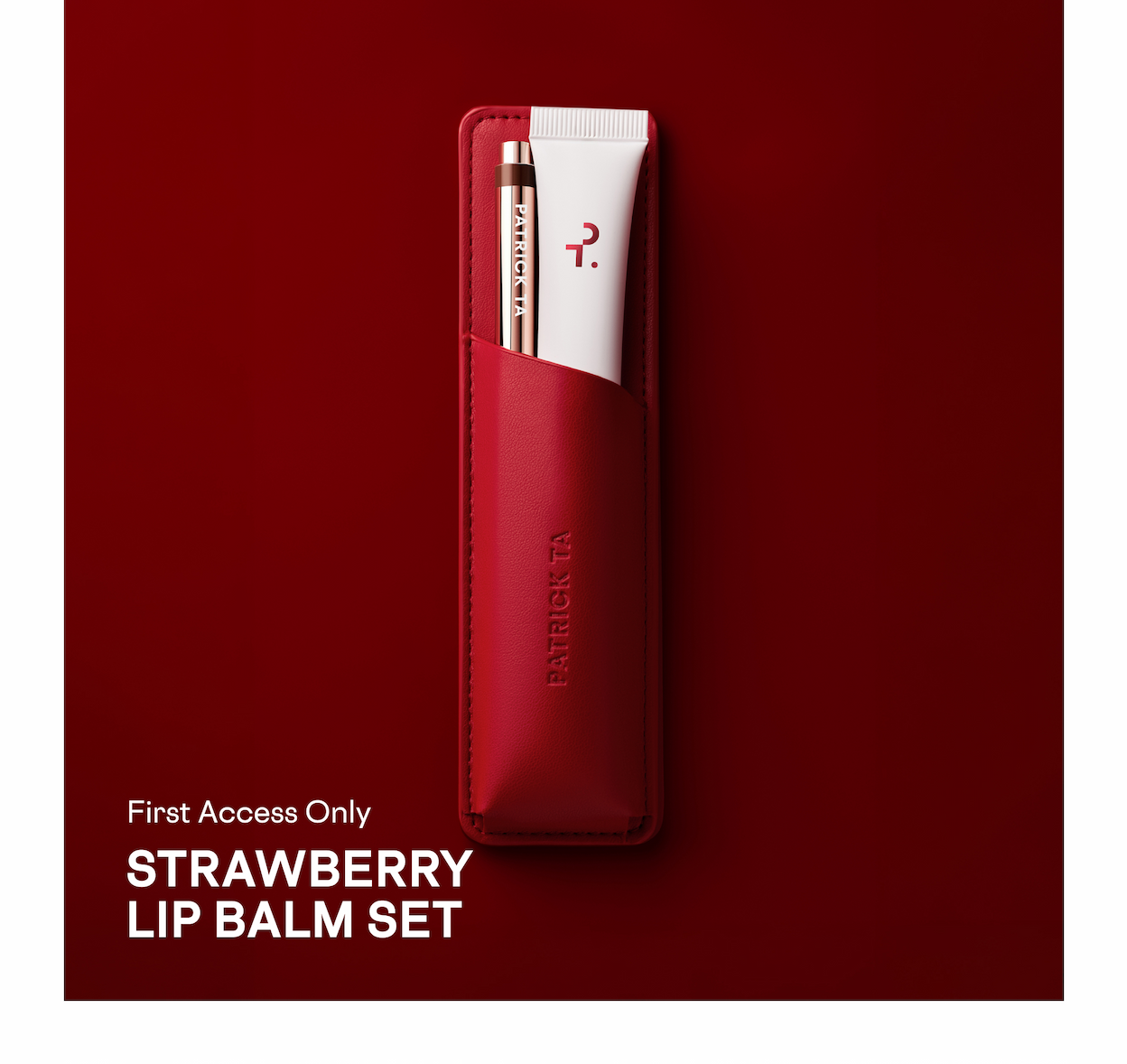 STRAWBERRY LIP BALM SET