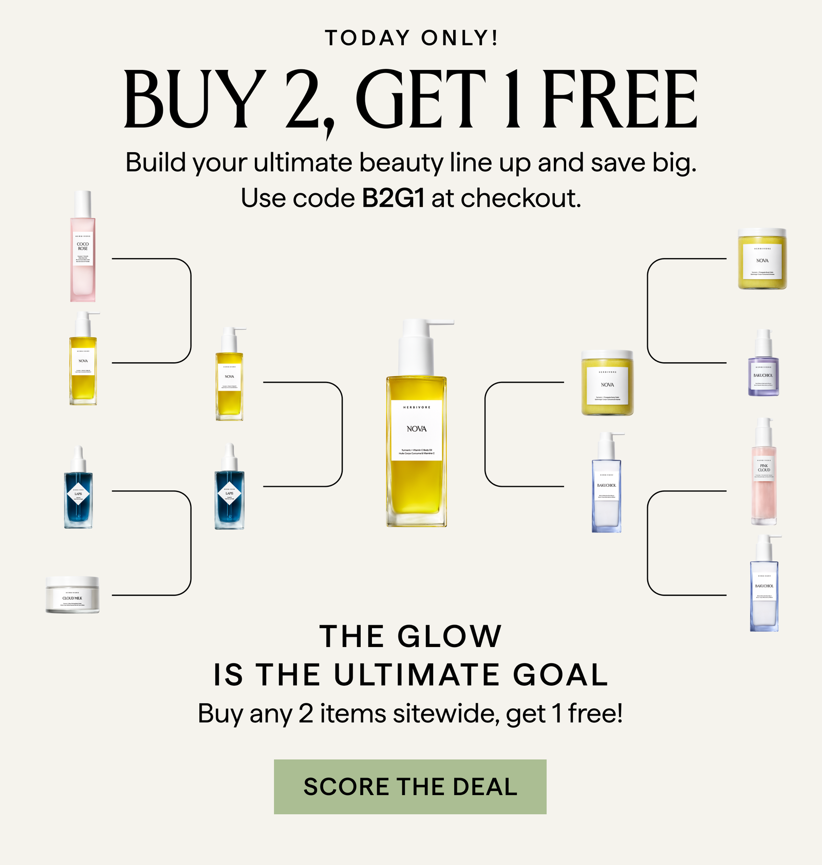 Buy 2, Get 1 FREE