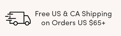 Free shipping on orders over $65