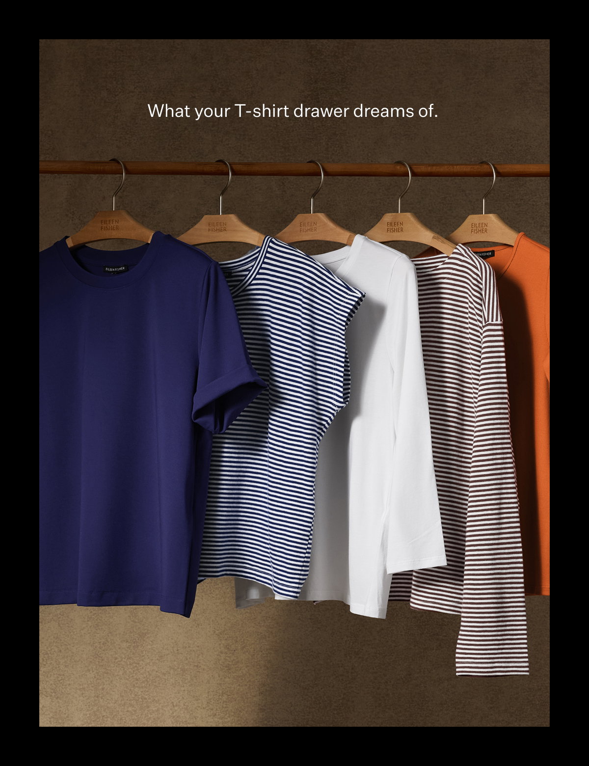 What your T-shirt drawer dreams of.