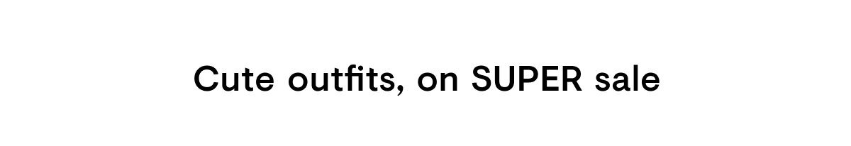 Super sale