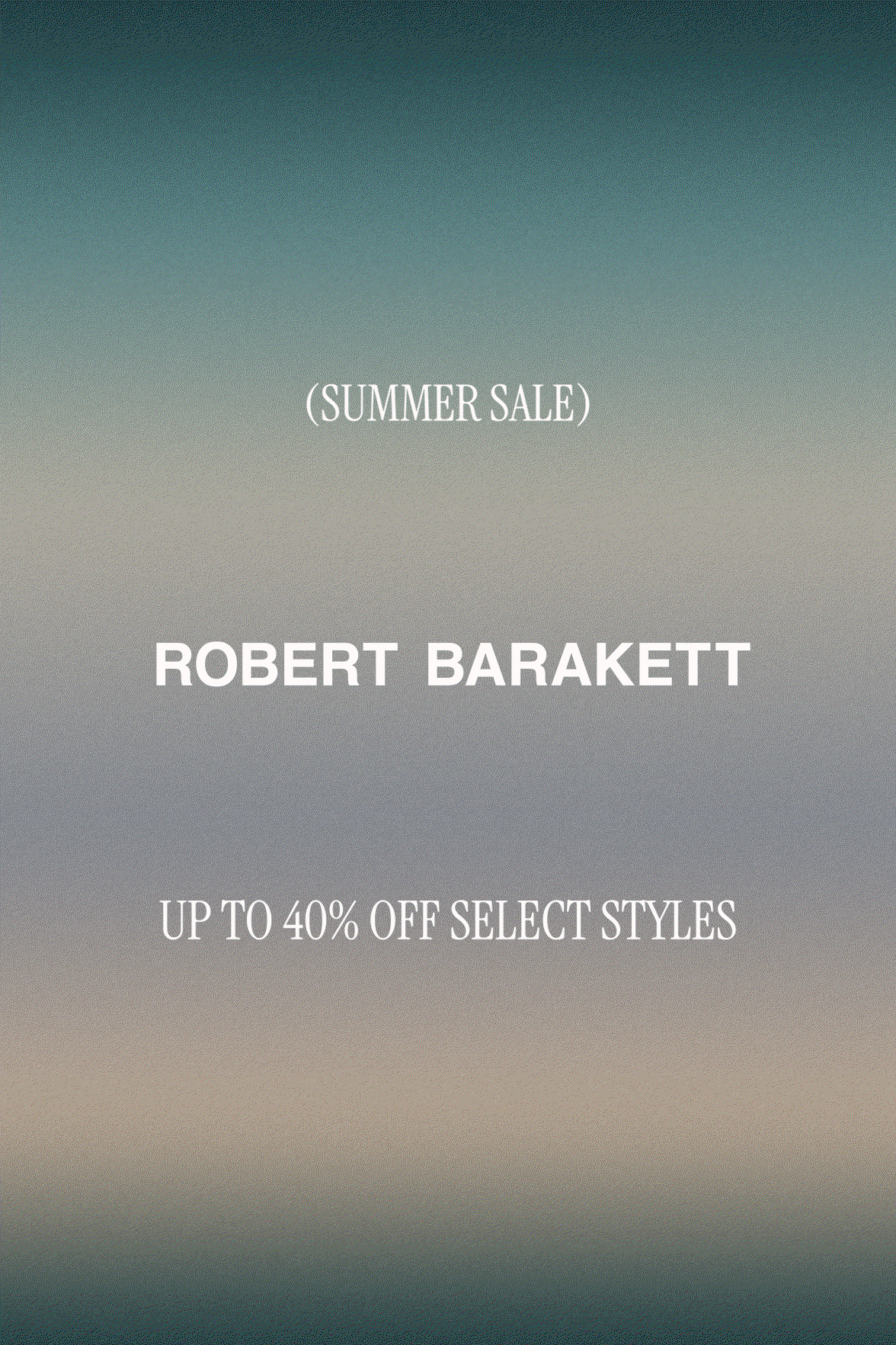 The Summer Sale